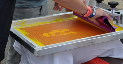 silk screen prinitng